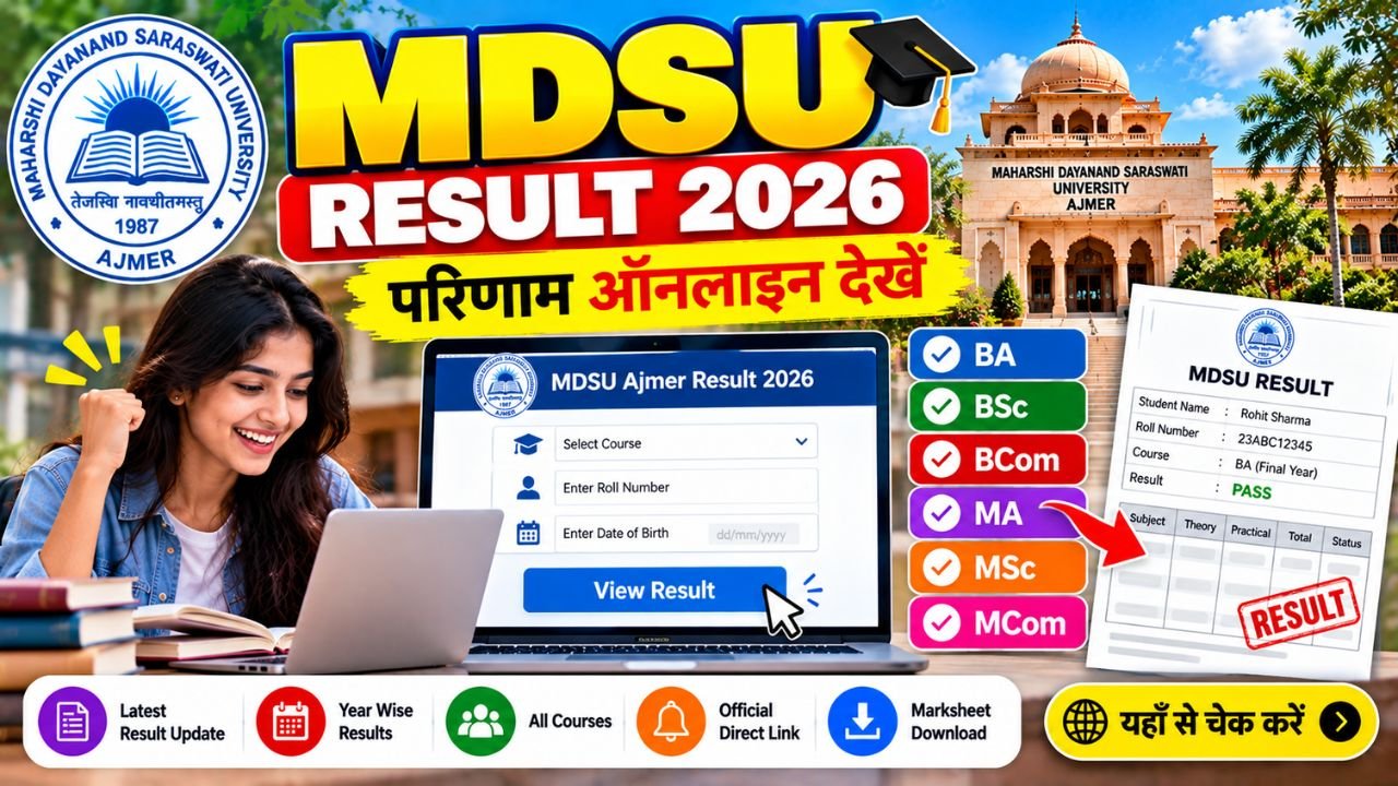 MDSU Result 2026